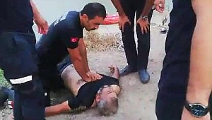 Akıntıya Kapılan Şahsı İtfaiye Kurtardı, Kalp Masajıyla Hayata Döndürdü