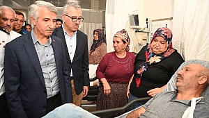 Başkan Güngör, Andırın’da Meydana Gelen Kazada Yaralanan Vatandaşları Ziyaret Etti