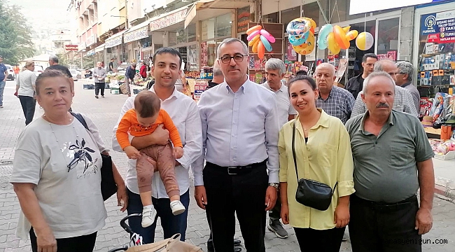 Başkan Güngör, Ilıca’da Vatandaşlarla Bir Araya Geldi