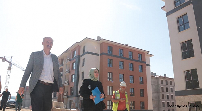 Depremzedelerin Konutları Tamamlanmak Üzere