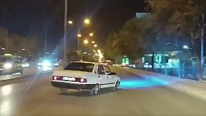 Drift Attı, Cezası Ağır Oldu: Otomobil Trafikten Men Edildi