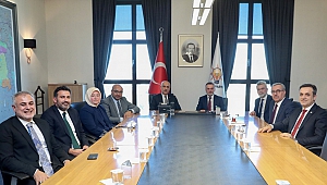 Kahramanmaraş Heyeti Başkentte Bir Dizi Ziyaret ve Temaslarda Bulundu