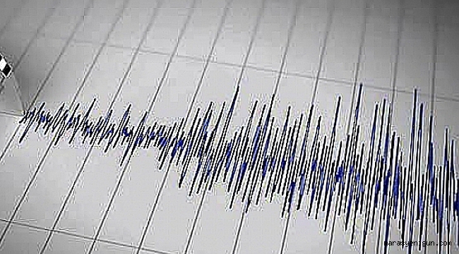 Kahramanmaraş’ta 4.6 Büyüklüğünde Deprem