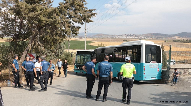 Kahramanmaraş’ta Belediye Otobüsü İle Halk Otobüsü Çarpıştı: 9 Yaralı