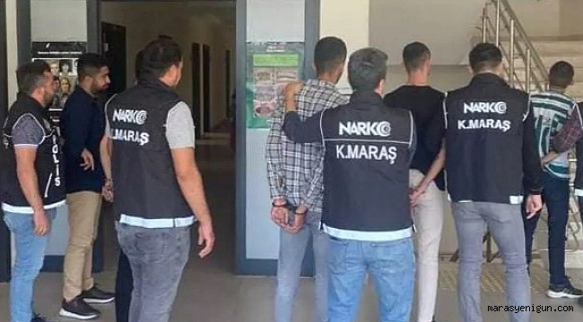 Kahramanmaraş’ta Uyuşturucu Operasyonu: 18 Kişi Tutuklandı