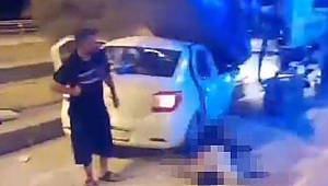 Otomobil Asfalt Makinesine Arkadan Çarptı: 1 Ölü, 4 Yaralı