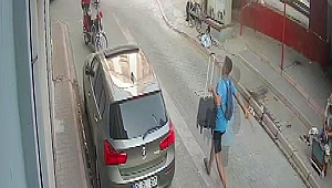 Tespih ve Para Dolu Çantayı Alıp Böyle Kaçtı