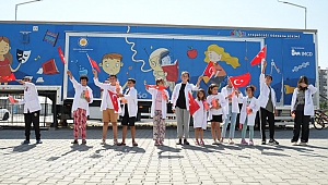 Bilim Ateşböceği Tırı, Bu Kez Depremzede Çocuklar İçin Yola Çıktı