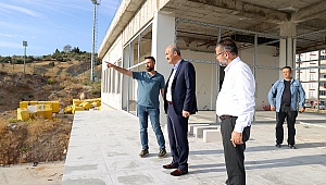 Doğukent Spor Kompleksinde Çalışmalar Hız Kazandı