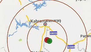 Kahramanmaraş’ta 4,3 Büyüklüğünde Deprem