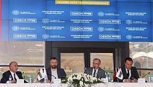 OSBÜK Deprem Bölgesindeki OSB'lerle Buluştu