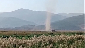 Kahramanmaraş'ta Çıkan Hortum Korkuttu