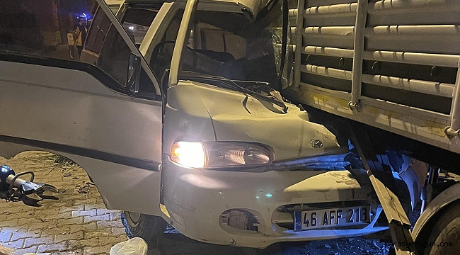Kahramanmaraş’ta Trafik Kazası: 1 Ölü
