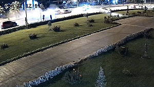 Kaza Kazayı Getirdi, O Anlar Kameraya Yansıdı: 1 Yaralı