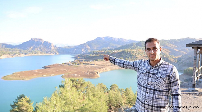 Sular Çekildi Eski Köy Ortaya Çıktı