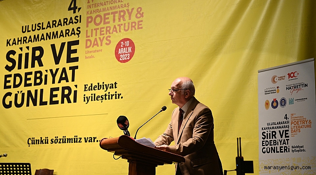 4. Uluslararası Kahramanmaraş Şiir ve Edebiyat Günleri Başladı