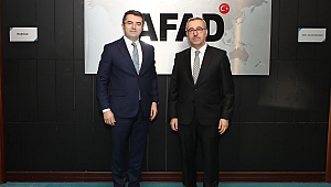 Başkan Güngör, AFAD Başkanı Memiş ile Bir Araya Geldi