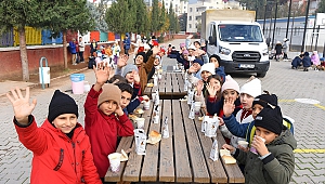 Dulkadiroğlundan Öğrencilere Çorba İkramı