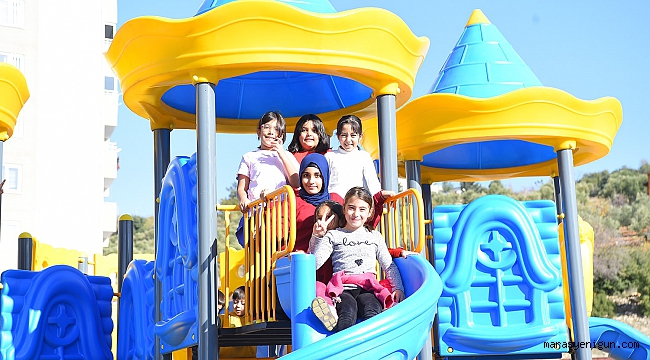 Dulkadiroğlundan Yenikent’e Çocuk Oyun Alanı