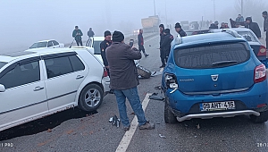 Göksun’da 22 Araç Kazaya Karıştı: 15 Yaralı