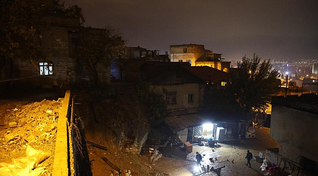 Kahramanmaraş’ta İstinat Duvarı Üçüncü Kez Çöktü