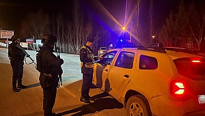 Kahramanmaraş'ta Jandarmadan Yılbaşı Uygulaması