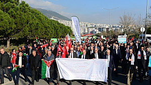 KSÜ’den“Gazze’ye Selam” Yürüyüşü