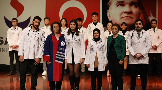 SANKO Üniversitesi Tıp Fakültesi Beyaz Önlük Giyme Töreni