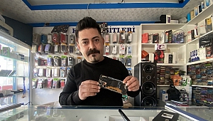 Teknik Serviste Panik Anları: Telefon Bataryasının Patlama Anı Kamerada