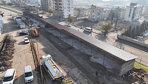 Yeni Balık Pazarının İnşası Sürüyor