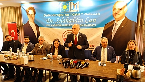 İYİ Parti Dulkadiroğlu Belediye Başkan Adayı Dr. Can: “Dulkadiroğlu’muzu şaha kaldırmaya geliyoruz”