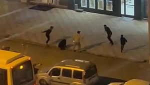 Kahramanmaraş’ta bıçaklı kavga kamerada