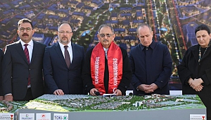 Bakan Özhaseki: “Burada prestij caddesi oluşacak”