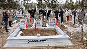 Başkan Aydın Deprem Şehitlerini Ziyaret Etti