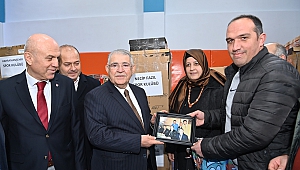 Başkan Mahçiçek’ten 50 amatör spor kulübüne 5 bin 500 adet malzeme desteği