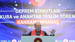 Cumhurbaşkanı Erdoğan: “Savunma sanayi yatırımlarını deprem bölgesine aktaracak proje hazırladık”