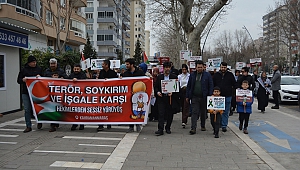 Hekimler ve sağlık çalışanları Gazze için ‘sessiz’ yürüyüş düzenledi