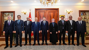 Kahramanmaraş Heyetinden Sağlık ve Adalet Bakanlarına Ziyaret