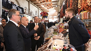 Başkan Güngör: “Kapalı Çarşımızı Tarihi Dokusuna Uygun Olarak Restore Edeceğiz”