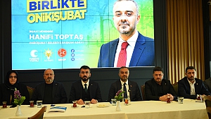 Cumhur İttifakı Ak Parti Onikişubat Belediye Başkan Adayı Toptaş Projelerini Anlattı…