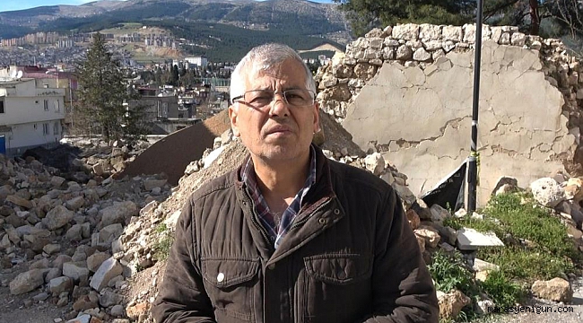 Depremde yıkılan minaredeki, Fransızların attığı top mermisi bulunamadı