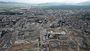 Depremin üzerinden 13 ay geçti, Kahramanmaraş havadan görüntülendi
