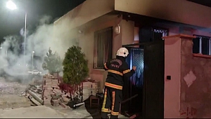 Kahramanmaraş’ta ikamet yangını