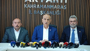 AK Parti Kahramanmaraş Milletvekili Kirişci: