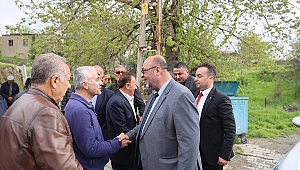 Başkan Akpınar, Mahalle Ziyaretleri Yaparak Vatandaşlarla Hasbihal Etti