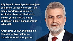 Başkan Görgel’den Örnek Davranış