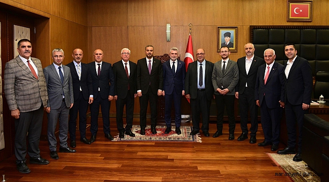 Başkan Görgel, İlçe Belediye Başkanlarıyla Bir Araya Geldi