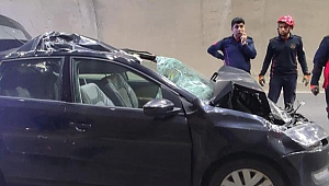 Göksun tünellerinde trafik kazası: 1’i ağır 4 yaralı