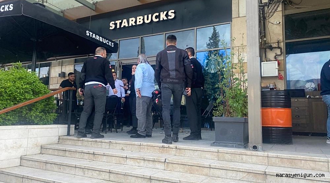 Kahramanmaraş’ta Starbucks'a taşlı silahlı saldırı: 1 yaralı