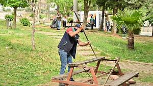 Onikişubat’ta park ve bahçeler yaza hazırlanıyor